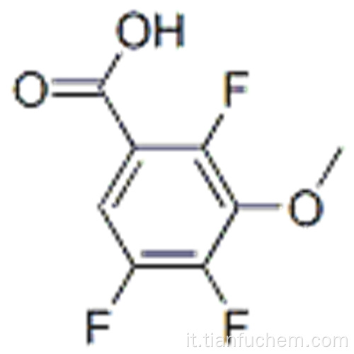 Acido 2,4,5-trifluoro-3-metossibenzoico CAS 112811-65-1